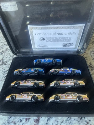 Juego de 7 coches Dale Earnhardt 1/64 7x Winston Cup Champ plata 1 de 10.000  Foto 1 de 4
