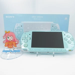 【Excellent】Sony PSP-2000 Mint Green Console No Battery Japanese Ver #DEN0917/02 - Picture 1 of 21