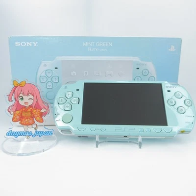 【Excellent】Sony PSP-2000 Mint Green Console No Battery Japanese Ver #DEN0917/02 - Image 1 of 4