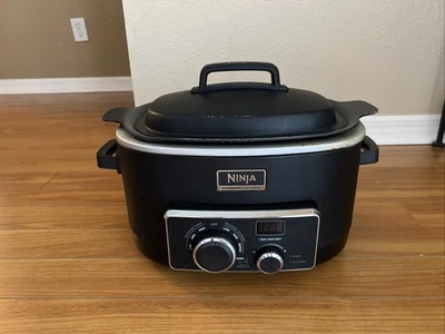 NINJA 3 合 1 烹饪系统 MC700 慢炖锅 烘焙机 Baker 6 夸脱 — 第 1/4 张图片