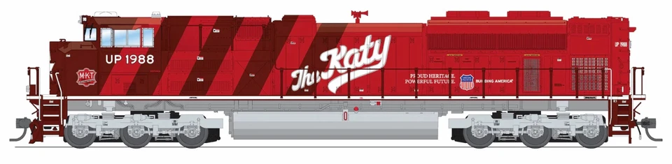 Broadway HO 9778 EMD SD70ACe, UP 1988, MKT Heritage Paint, Paragon4 Sound/DC/DCC - Image 1 of 1