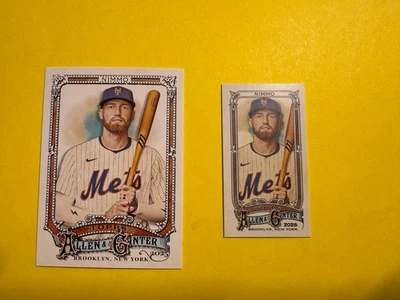 Allen & Ginter Brandon Nimmo M & N Mitchell & Ness Mini 2025 + Base #238 SP Foto 1 de 2