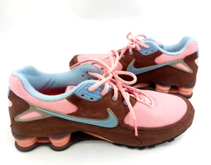 Nike Shox 316187-991 QTNI Mujer Talla 10.5 Azul-Rosa-Marrón Hecho en 2007 ¡GENIAL! - Imagen 1 de 13