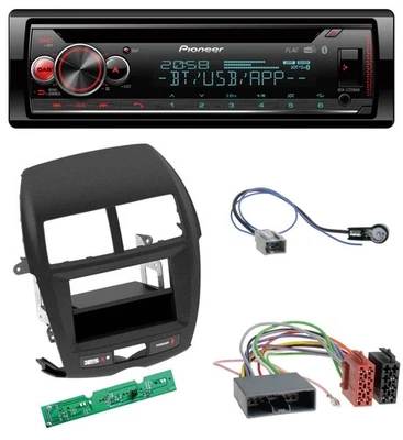 Pioneer MP3 DAB CD Bluetooth USB Autoradio für Mitsubishi ASX (2010-2014) - Bild 1 von 4