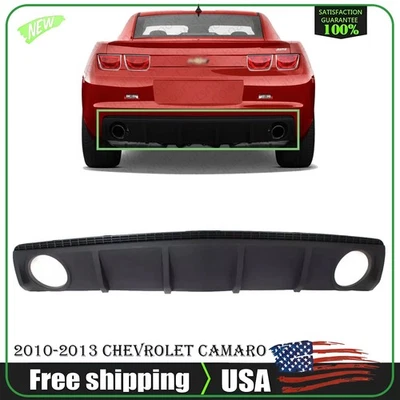 Rear Lower Valance For 2010-2013 Chevrolet Camaro LS LT Textured Cover Molding Foto 1 de 4