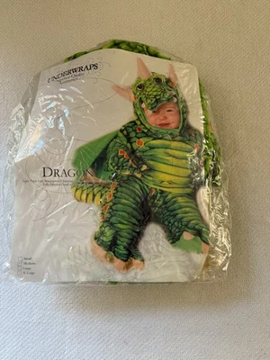 Dragon Infant Halloween Costume Underwraps Superior Quality Hood Gloves Medium - Image 1 of 4