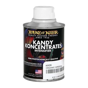 House of Kolor KK09-C02 Organic Green Kandy Koncentrate Intensifier 1/2 Pint - Picture 1 of 1