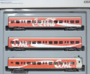 Märklin 4393 S-Bahn Wagenset Coca Cola, 3-teilig  der DB / NEU! - Bild 1 von 4