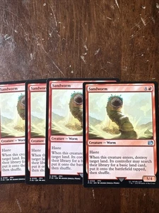 Sandworm Final Fantasy Regular  - Play Set Of 4 - Picture 1 of 1