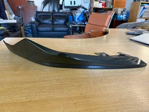BMW F90 FRONT BUMPER CANARDS/SPLITTER IN CARBON FIBRE Genuine Right - Picture 1 of 13