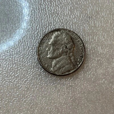 1996 P Nickel , Misprint Over 2 Side Of Coin, Error! - Image 1 of 4