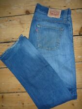 Levi's Jeans 506 Jeans Mens Blue Denim Classic Red Tab W34 L34 RRP £85 [414]