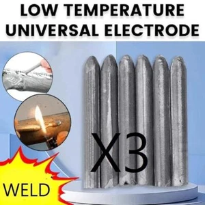 Cold Weld High Flame Sticks Exhaust Manifold Steel Metal Electrode Aluminum Rod - Picture 1 of 11