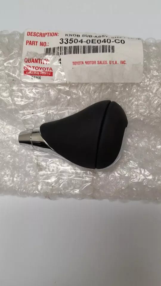 Lexus oem Factory Shift Knob 2006-2013 IS250 IS350 ISC ATM Black Leather - Image 1 of 1