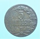 German East Africa Guglielmo Ii 5 Heller 1916 Monete Da Collezione Ottone Coin