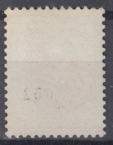 FRANCE : COQ N° 1331 c RARE NUMERO VERT 250 AU VERSO OBLITERATION LEGERE - Bild 1 von 2