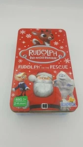 Rudolph Red Nosed Reindeer Card Game and Collector's Tin - Picture 1 of 3