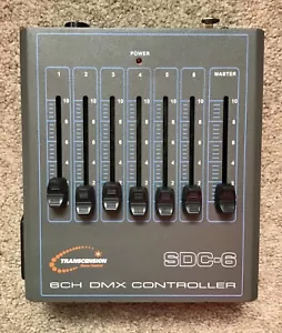 More details for transcension sdc6 dmx controller, boxed &amp; unused.