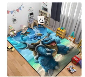 Blastoise 2/102 Bedroom Floor Mat Rugs Modern Carpet 150CM X 200CM - Picture 1 of 2