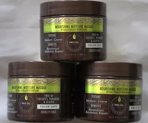 Macadamia Professional nourishing moisture masque Lot Of 3, 60ml 2oz each TOTAL - Picture 1 of 1