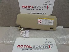 Toyota 2004 Prius Ivory Driver Side Sun Visor Genuine OEM OE