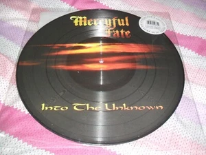 MERCYFUL FATE -INTO THE UNKNOWN- AWESOME RARE LTD EDITION LP PICTURE DISC MINT - Picture 1 of 3