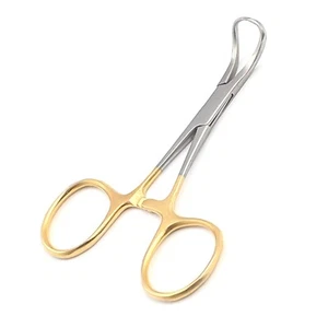 Backhaus Towel Clamps Forceps 3.5" Gold Plated Surgical Instruments - Picture 1 of 3