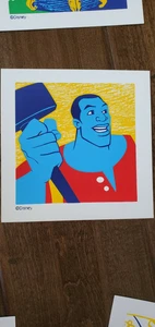 2015 D23 EXPO ESCLUSIVA CYCLOPS DISNEY FANBILL FILM CARTA PROMO JOHN HENRY WHITE - Foto 1 di 1