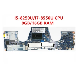 For Lenovo Yoga 720-13IKB Motherboard 5B20Q10894 LA-E551P I5 I7 CPU 8GB 16GB - Picture 1 of 5