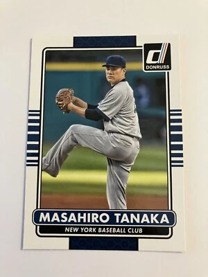 Masahiro Tanaka 2015 Donruss No129 New York Yankees - Изображение 1 из 2