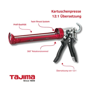 Kartuschenpresse Convoy Super 12 CNV100SP12 – 310 ml Silikonspritze Tajima - Bild 1 von 3
