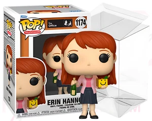 The Office Funko POP 1174 ERIN HANNON with Happy Box and Champagn TV PROTECTOR - Picture 1 of 11