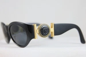  VINTAGE USED GIANNI VERSACE 617/B COL852 SUNGLASSES MADE IN ITALY - Picture 1 of 10