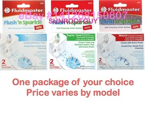 Fluidmaster Flush‘n Sparkle Refill Cartridges (2/pk) - NEW - Picture 1 of 4