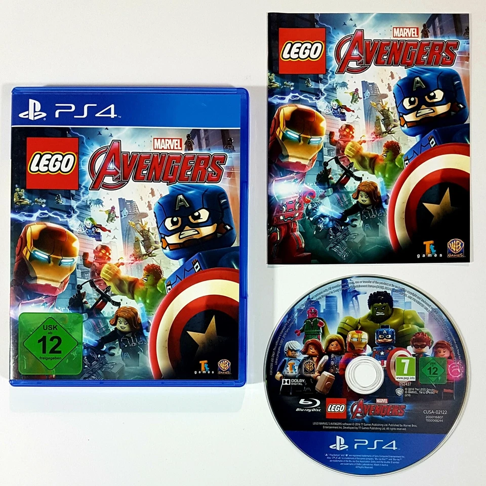 Playstation 4 LEGO MARVEL AVENGERS dt. PAL Ovp Ironman/Cpt. America/Hulk/Thor - Bild 1 von 1