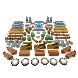 FULL SCENERY PACK FOR JOURNEYS IN MIDDLE EARTH (LOTR) - 77 PIECES - Picture 1 of 12