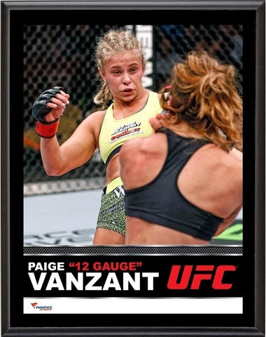 Paige VanZant UFC 10.5x13 Plaque - Fanatics Authentic Cover