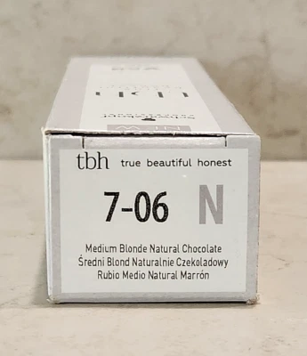 SCHWARZKOPF 7-06 Natural RUBIO MEDIO CHOCOLATE NATURAL Color Permanente 2.1oz Foto 1 de 4