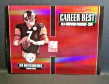 Ben Roethlisberger 2005 Donruss Elite REF Career Best#543/1000!Steelers QB HOF