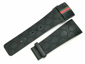 I Gucci 26mm Genuine OEM Replacement Rubber Strap Men's IGucci YA114207 Watch - Picture 1 of 8