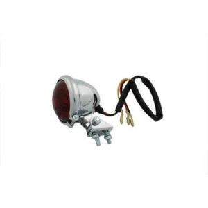 Round LED Tail Lamp with Red Lens 33-1526 V-TWIN HARLEY DAVIDSON - Picture 1 of 1