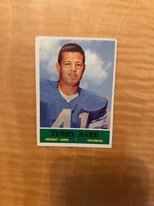 1964 PHILADELPHIA FOOTBALL #57 TERRY BARR!! SPEDIZIONE 1€!! - Foto 1 di 2