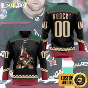 Personalized Arizona Coyotes Hockey Shirt Native Design Gift For Hockey Lover - Picture 1 of 4