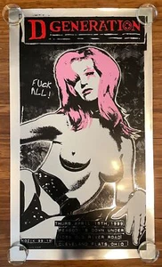 DGENERATION Peabody's Down Under Cleveland Flats Ohio Poster KOZIK 1999 Rare - Picture 1 of 5