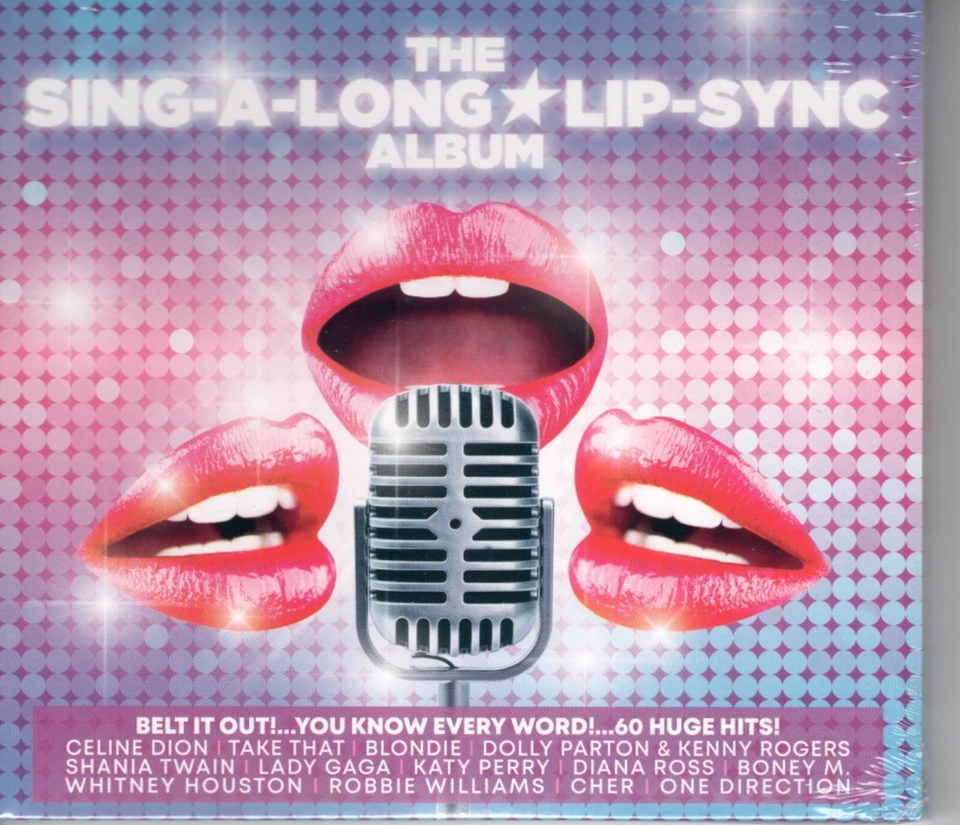 Various " Sing-A-Long Lip-Sync Album " 3 CD DIGIPACK auf Sony 19439826282