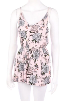 H&M DIVIDED Playsuit Blumen Print D 38 Sorbet-Töne - Bild 1 von 3