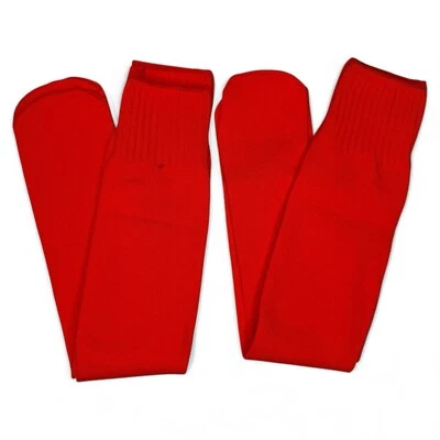 Calcetines Receptor Ancho Tubo Calcetines Estilo 4651 Adulto Talla Grande Naranja 2 Pares Nuevos Sin Etiquetas Foto 1 de 4