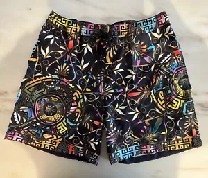 🌴 NWT Johnny Was Floral Peace Men's Swim Surf Trunks Size Large - Picture 1 of 5