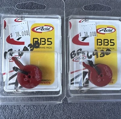 Avid дисковые тормозные колодки - органическое соединение, со стальной подложкой, тихие, для BB5 (2 пары) - Изображение 1 из 2