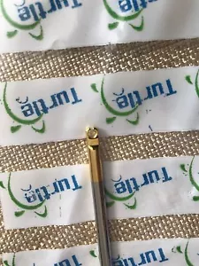 Nuovi spingitori a nodo chirurgici laparoscopici 5 mm x 33 cm punta placcata in oro - Foto 1 di 5